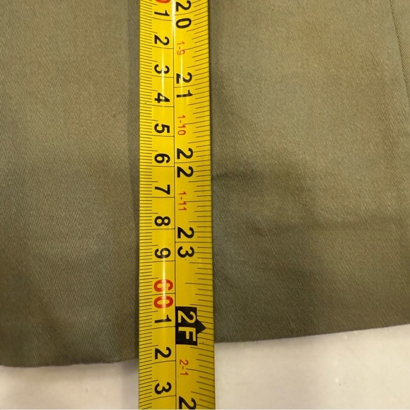 Rag & Bone Womens Army Olive Green Utility Snap Button Zip Military Jacket sz 4 - Picture 8 of 16